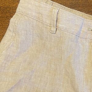 Women’s JJill linen cropped slack - Medium Tall